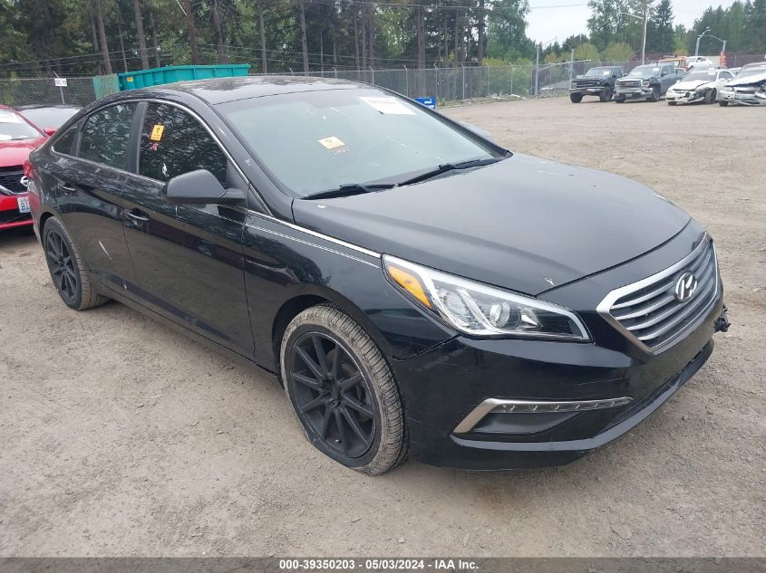 2015 HYUNDAI SONATA SE - 5NPE24AF7FH007758