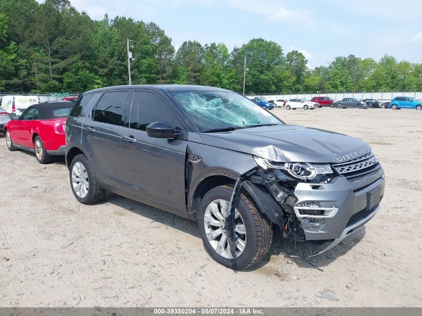 2016 Land Rover Discovery Sport Hse Lux VIN: SALCT2BG8GH576157 Lot: 39350204