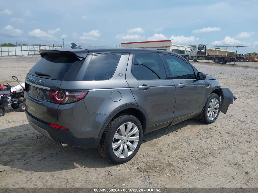 2016 Land Rover Discovery Sport Hse Lux VIN: SALCT2BG8GH576157 Lot: 39350204