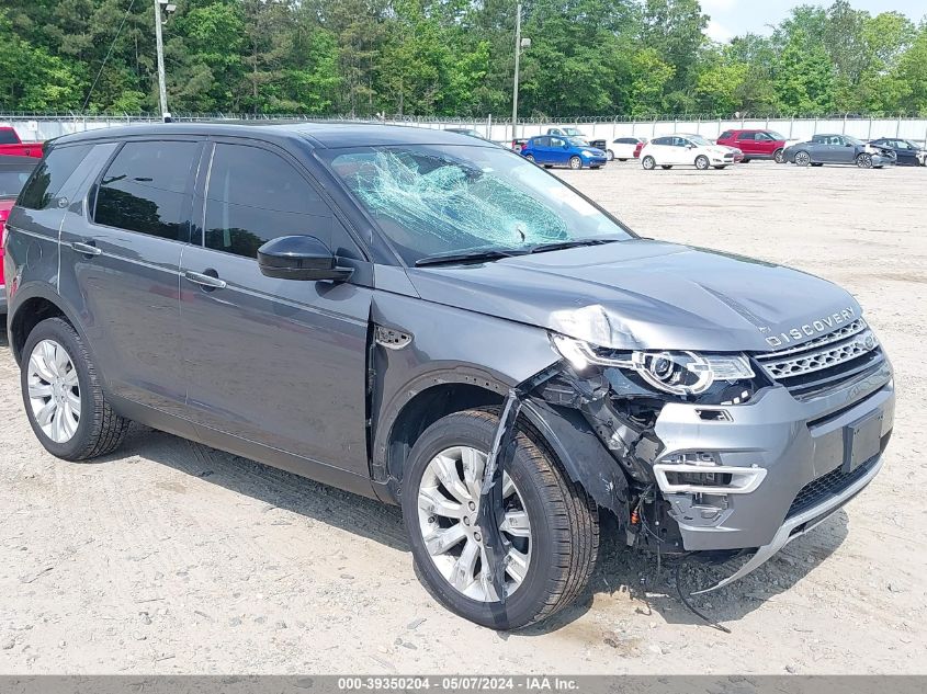 2016 Land Rover Discovery Sport Hse Lux VIN: SALCT2BG8GH576157 Lot: 39350204