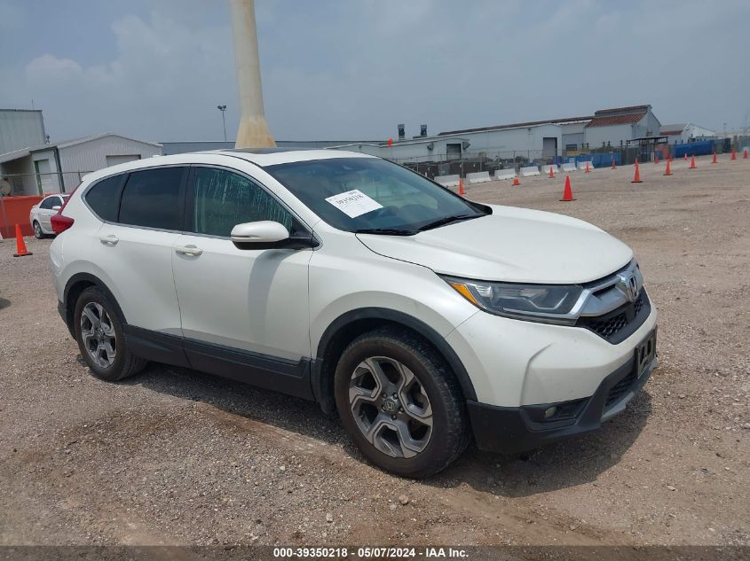 2018 Honda Cr-V Ex VIN: 2HKRW1H5XJH520240 Lot: 39350218