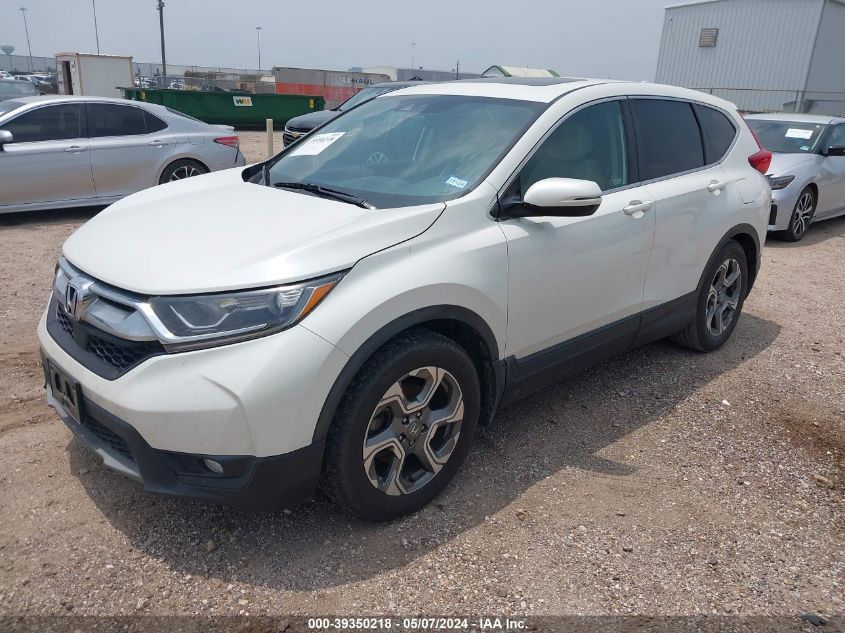 2018 Honda Cr-V Ex VIN: 2HKRW1H5XJH520240 Lot: 39350218