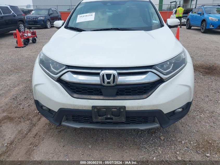 2018 Honda Cr-V Ex VIN: 2HKRW1H5XJH520240 Lot: 39350218