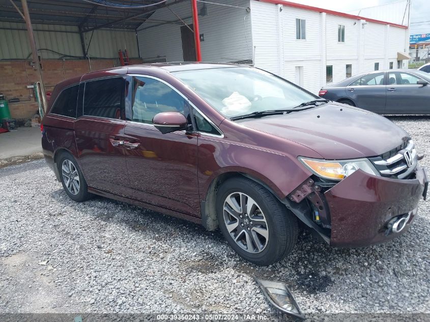 2014 Honda Odyssey Touring/Touring Elite VIN: 5FNRL5H93EB030441 Lot: 39350243