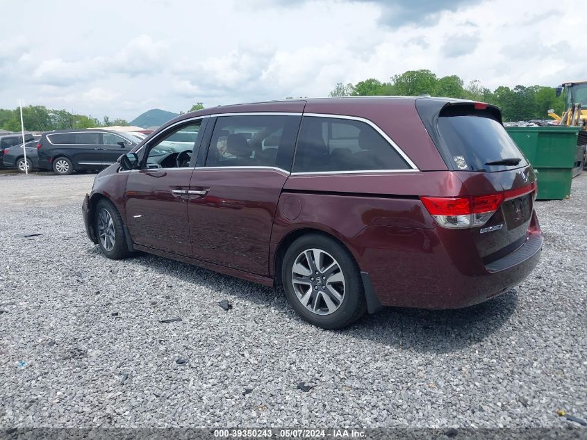 2014 Honda Odyssey Touring/Touring Elite VIN: 5FNRL5H93EB030441 Lot: 39350243