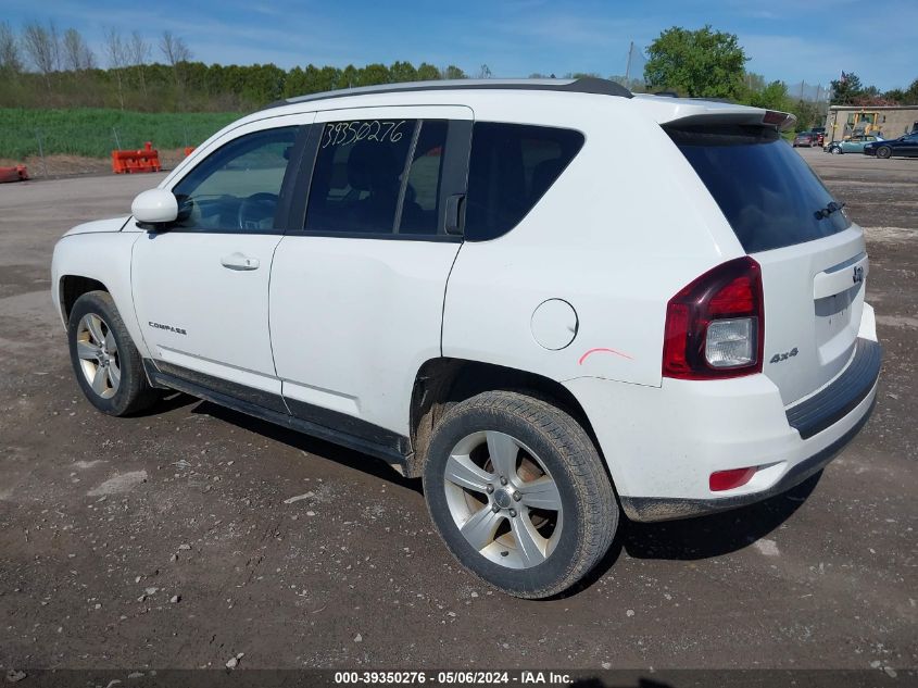 2017 Jeep Compass Latitude 4X4 VIN: 1C4NJDEB7HD129944 Lot: 39350276