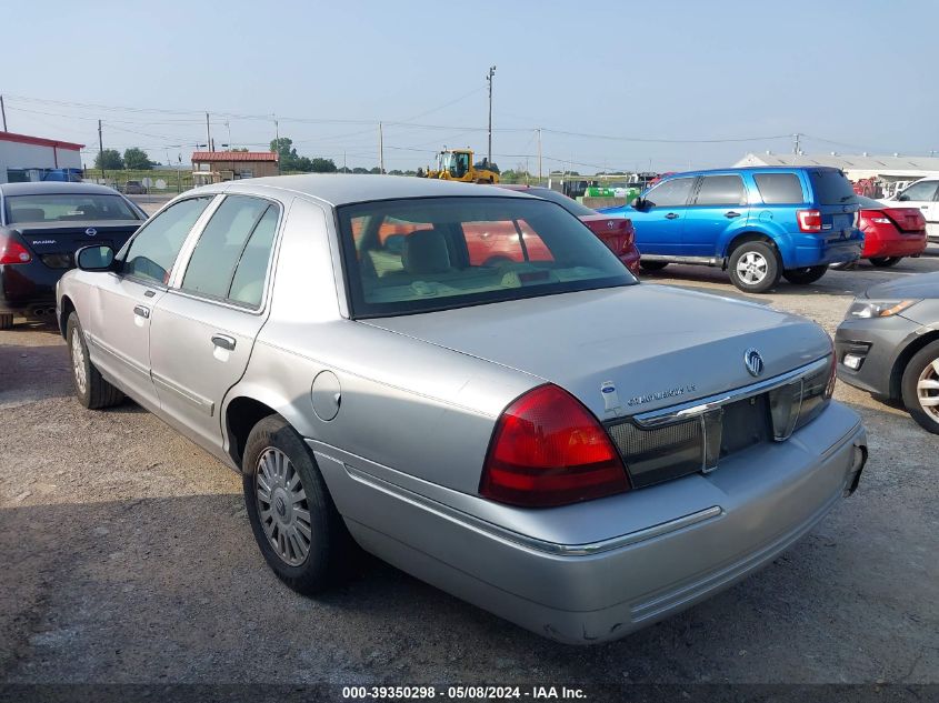 2007 Mercury Grand Marquis Ls VIN: 2MEFM75V07X601382 Lot: 39350298