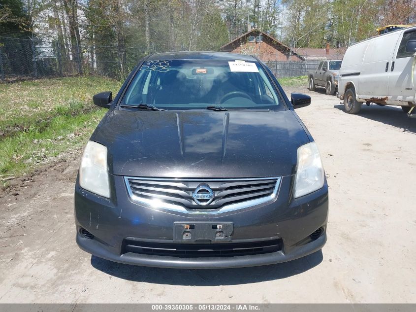 2010 Nissan Sentra 2.0S VIN: 3N1AB6AP4AL648140 Lot: 39350305