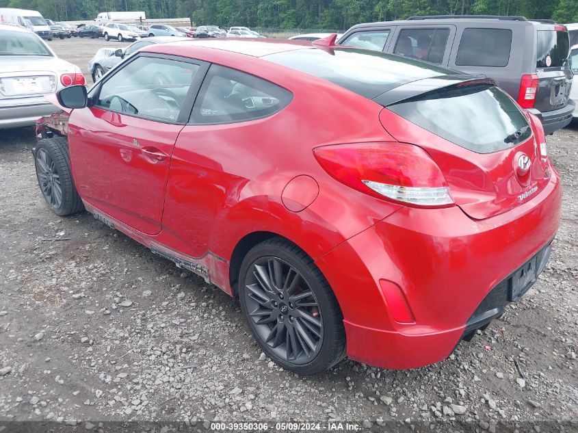 2013 HYUNDAI VELOSTER RE:MIX - KMHTC6AD4DU139891