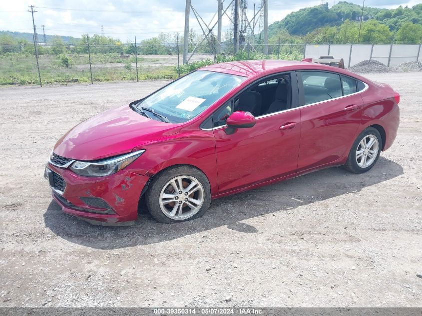 2017 Chevrolet Cruze Lt Auto VIN: 1G1BE5SM1H7267943 Lot: 39350314