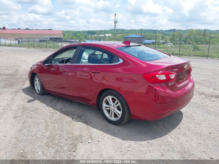 2017 Chevrolet Cruze Lt Auto VIN: 1G1BE5SM1H7267943 Lot: 39350314