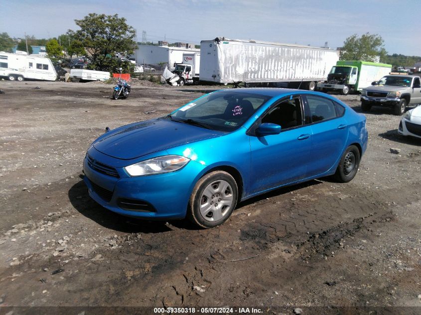 2015 Dodge Dart Se VIN: 1C3CDFAAXFD213202 Lot: 39350318