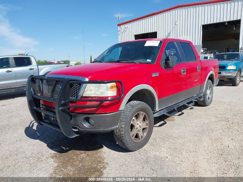 2006 Ford F-150 Fx4/Lariat/Xlt VIN: 1FTPW14V06FA92810 Lot: 39350328