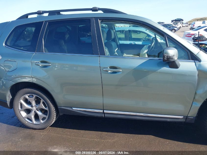 2016 Subaru Forester 2.5I Touring VIN: JF2SJAXC5GH486586 Lot: 39350336