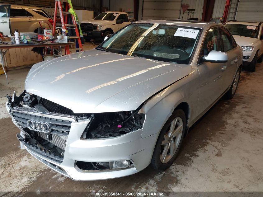 2012 Audi A4 2.0T Premium VIN: WAUBFAFL4CN010517 Lot: 39350341