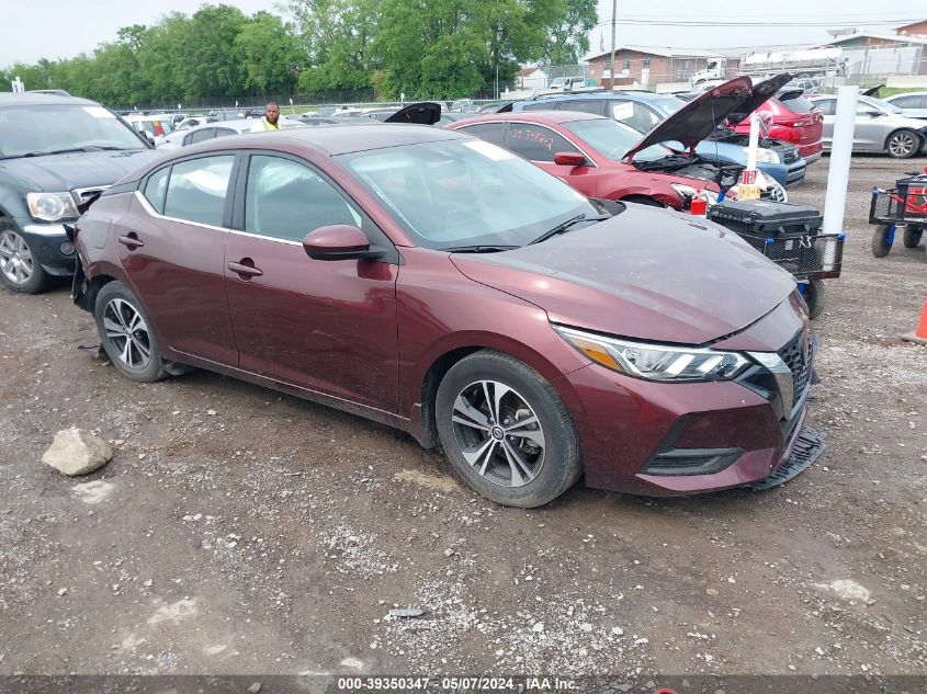 2021 Nissan Sentra Sv Xtronic Cvt VIN: 3N1AB8CV9MY239243 Lot: 39350347