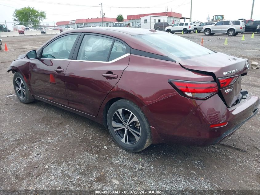 2021 Nissan Sentra Sv Xtronic Cvt VIN: 3N1AB8CV9MY239243 Lot: 39350347