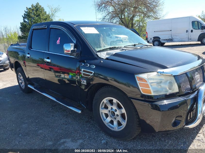 2004 Nissan Titan Xe VIN: 1N6AA07A34N541811 Lot: 39350353