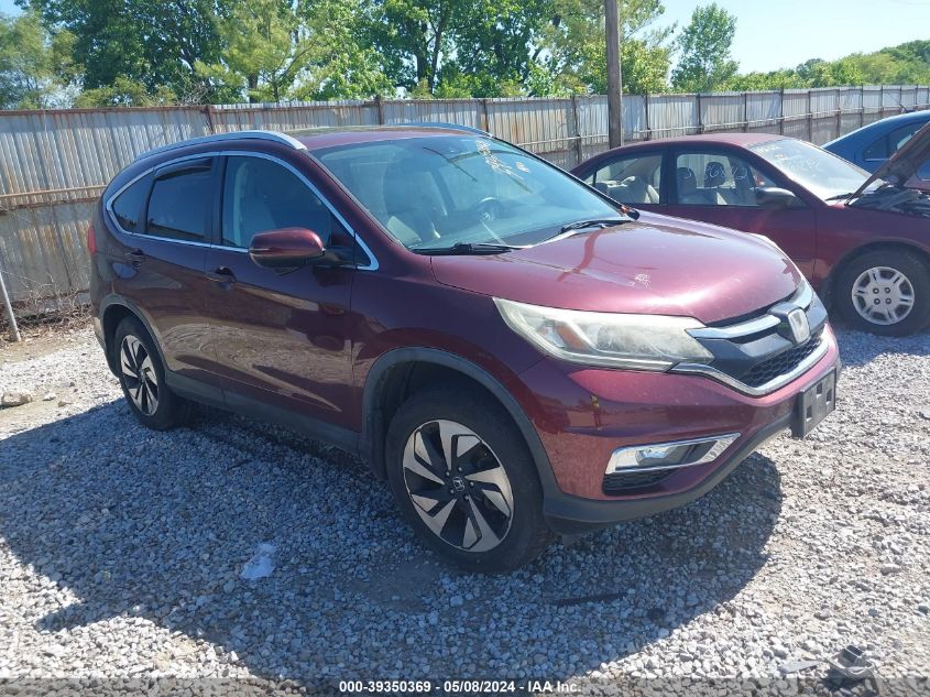 2015 Honda Cr-V Touring VIN: 5J6RM4H98FL127389 Lot: 39350369