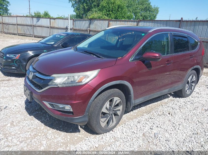 2015 Honda Cr-V Touring VIN: 5J6RM4H98FL127389 Lot: 39350369