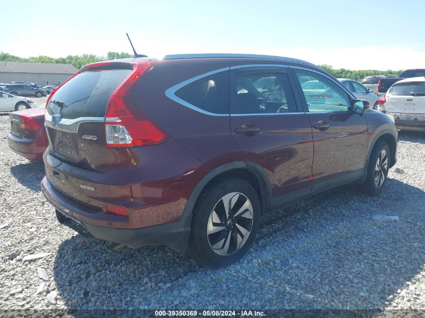 2015 HONDA CR-V TOURING - 5J6RM4H98FL127389