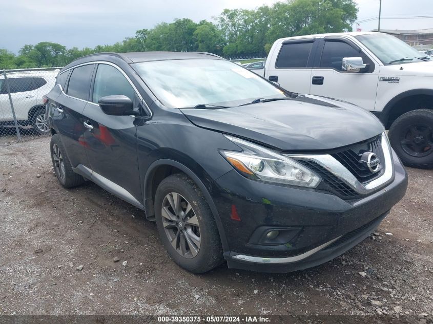 2017 Nissan Murano Sv VIN: 5N1AZ2MH8HN118572 Lot: 39350375