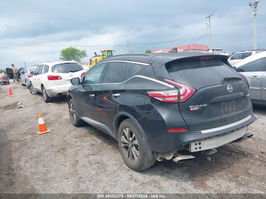 2017 Nissan Murano Sv VIN: 5N1AZ2MH8HN118572 Lot: 39350375