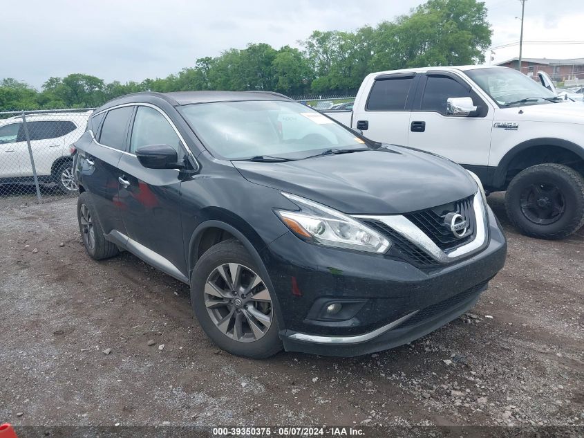 2017 Nissan Murano Sv VIN: 5N1AZ2MH8HN118572 Lot: 39350375