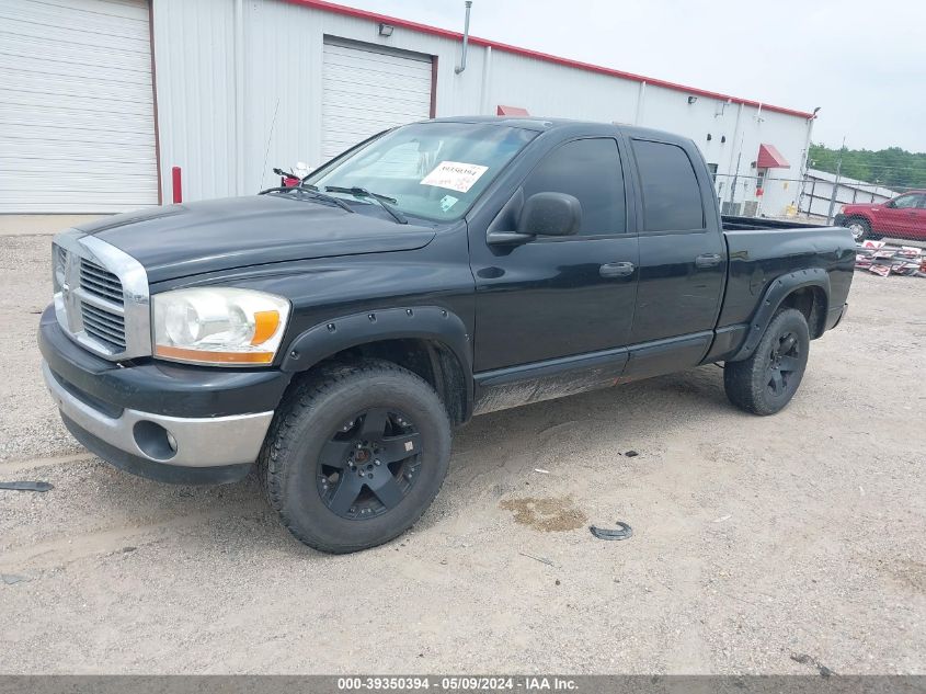 2006 Dodge Ram 1500 Slt/Trx4 Off Road/Sport VIN: 1D7HU18N16S610313 Lot: 39350394