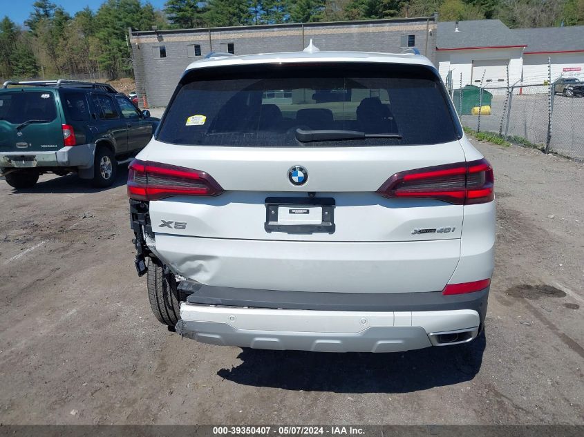 2023 BMW X5 xDrive40I VIN: 5UXCR6C03P9S00442 Lot: 39350407