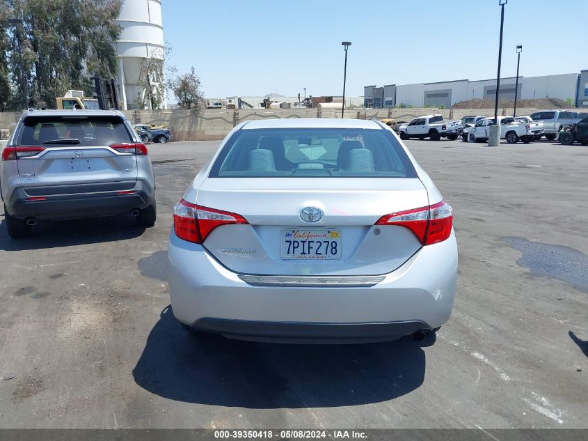 2016 Toyota Corolla L VIN: 5YFBURHE6GP382357 Lot: 39350418