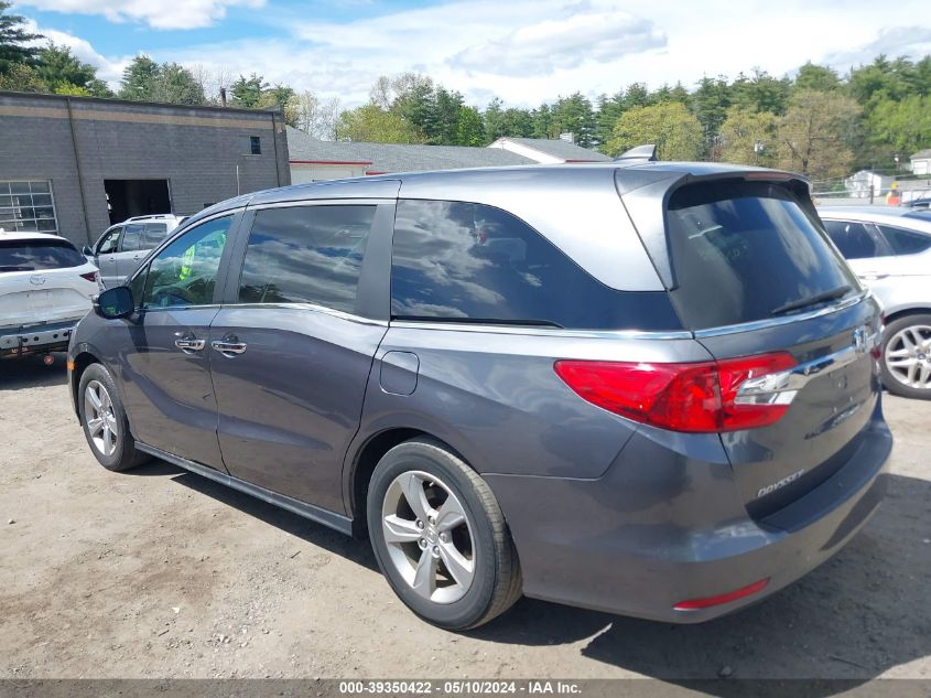 2018 Honda Odyssey Ex-L VIN: 5FNRL6H78JB008899 Lot: 39350422