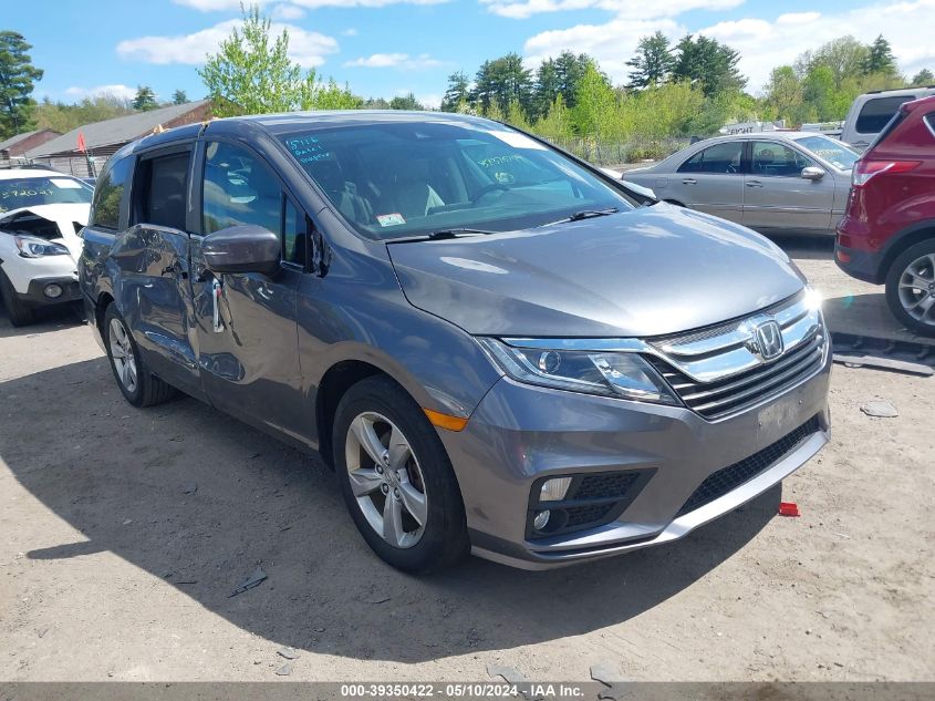 2018 Honda Odyssey Ex-L VIN: 5FNRL6H78JB008899 Lot: 39350422