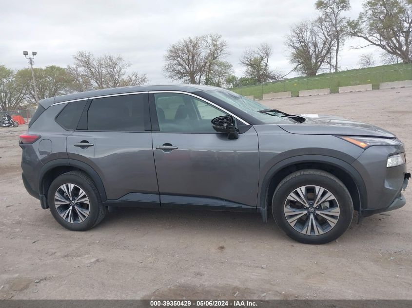 2021 Nissan Rogue Sv Intelligent Awd VIN: 5N1AT3BB7MC827022 Lot: 39350429