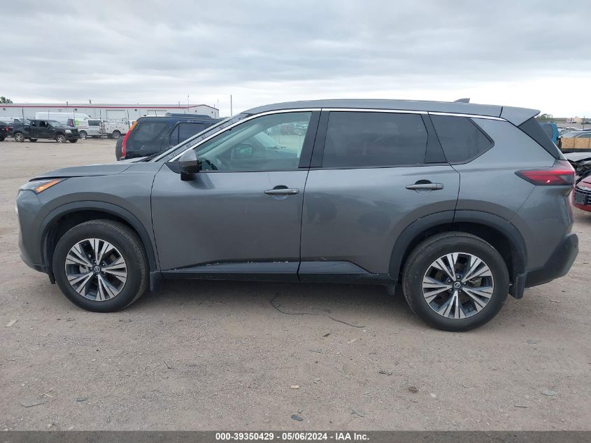 2021 Nissan Rogue Sv Intelligent Awd VIN: 5N1AT3BB7MC827022 Lot: 39350429