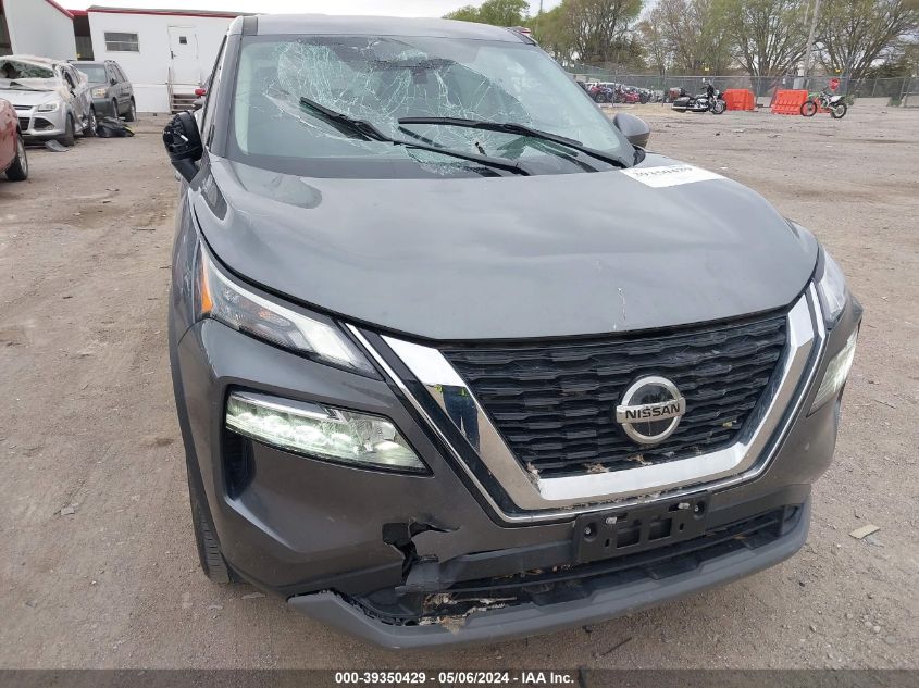 2021 Nissan Rogue Sv Intelligent Awd VIN: 5N1AT3BB7MC827022 Lot: 39350429