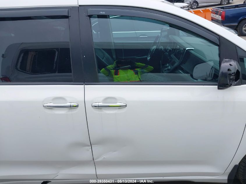 2016 Toyota Sienna Se 8 Passenger/Se Premium 8 Passenger VIN: 5TDXK3DCXGS744212 Lot: 39350431