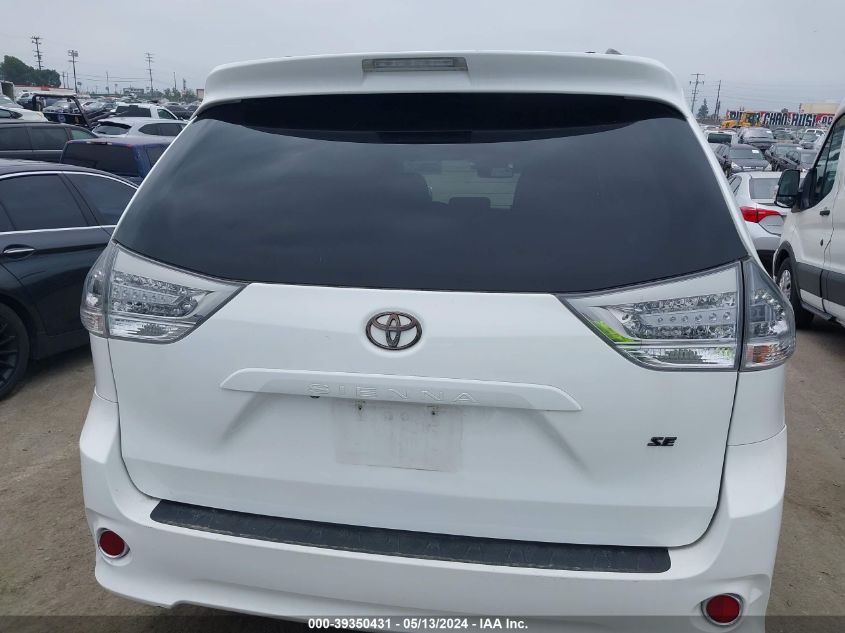 2016 Toyota Sienna Se 8 Passenger/Se Premium 8 Passenger VIN: 5TDXK3DCXGS744212 Lot: 39350431