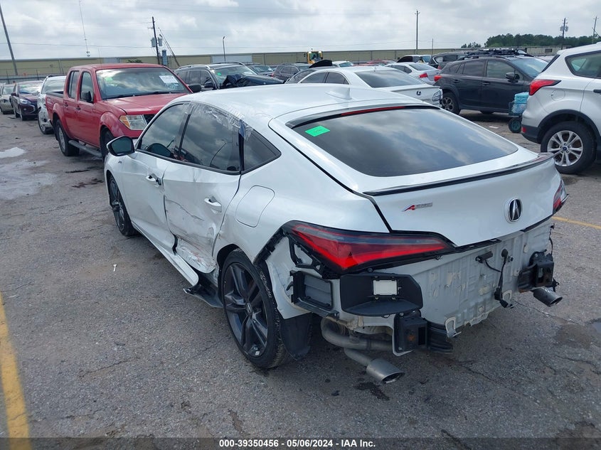 2023 Acura Integra A-Spec W/ Technology VIN: 19UDE4H67PA019055 Lot: 39350456