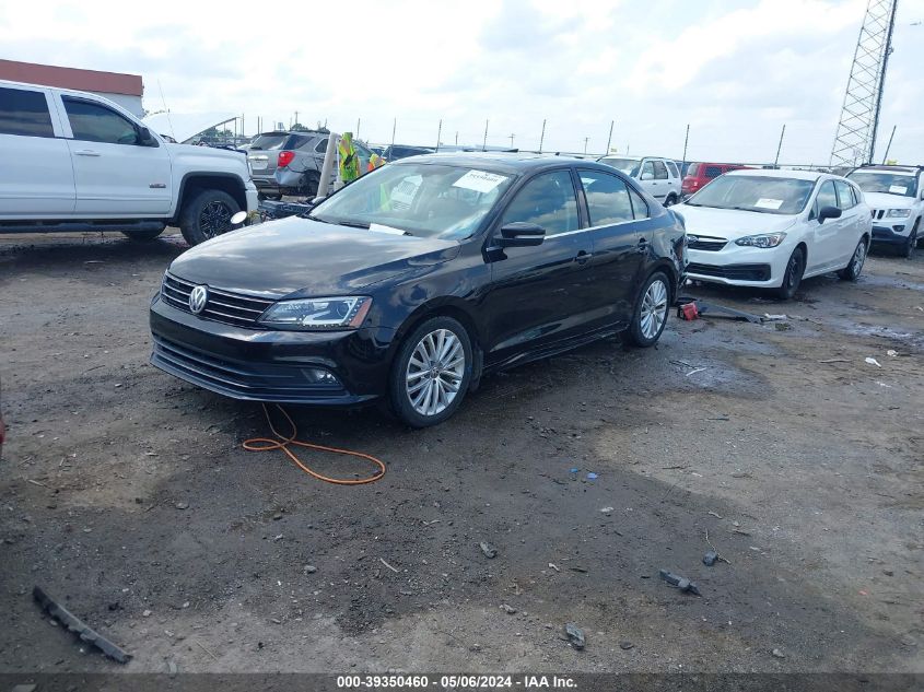 2016 Volkswagen Jetta 1.8T Sel VIN: 3VWL07AJ6GM375523 Lot: 39350460