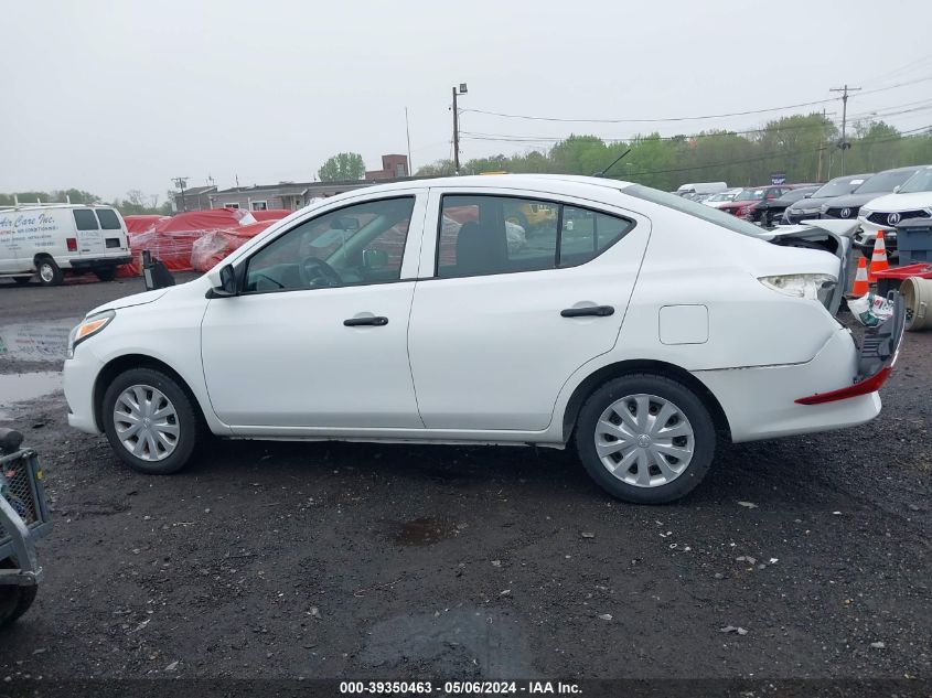 2017 Nissan Versa 1.6 S+ VIN: 3N1CN7AP7HL897922 Lot: 39350463