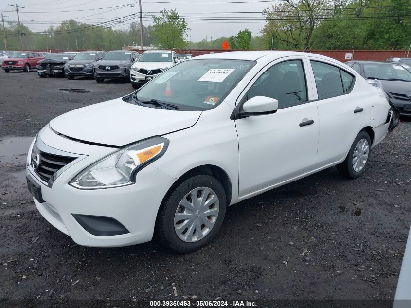 2017 Nissan Versa 1.6 S+ VIN: 3N1CN7AP7HL897922 Lot: 39350463