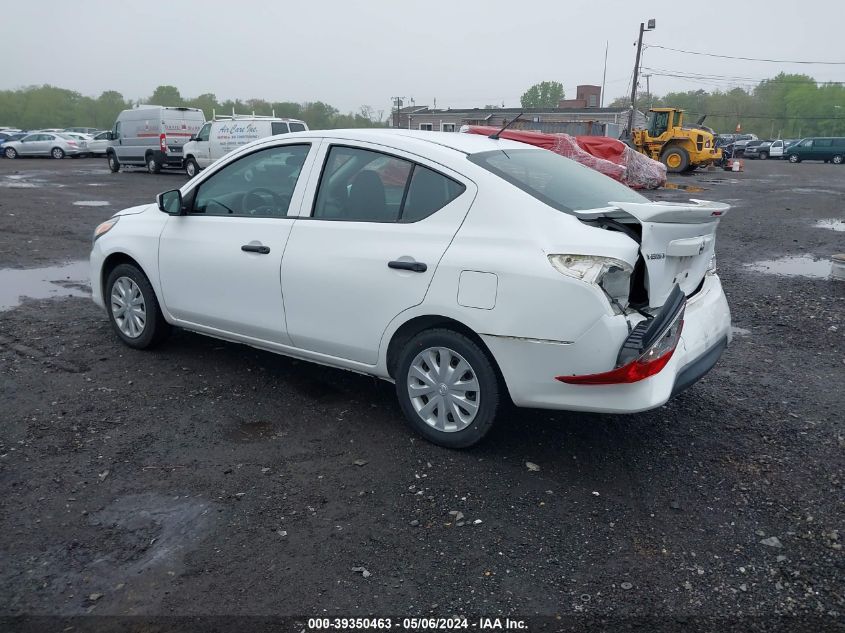 2017 Nissan Versa 1.6 S+ VIN: 3N1CN7AP7HL897922 Lot: 39350463