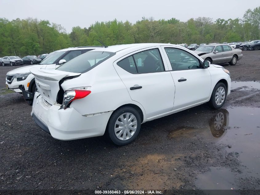 2017 Nissan Versa 1.6 S+ VIN: 3N1CN7AP7HL897922 Lot: 39350463