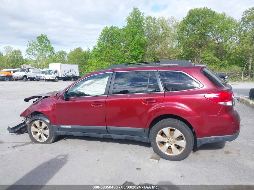 2012 Subaru Outback 2.5I Limited VIN: 4S4BRBJC8C3271843 Lot: 39350493