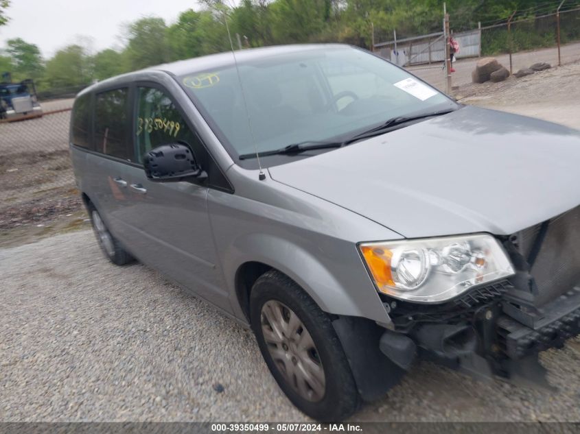 2014 Dodge Grand Caravan Se VIN: 2C4RDGBG2ER175734 Lot: 39350499