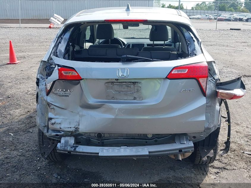 2018 Honda Hr-V Ex VIN: 3CZRU6H56JG721378 Lot: 39350511