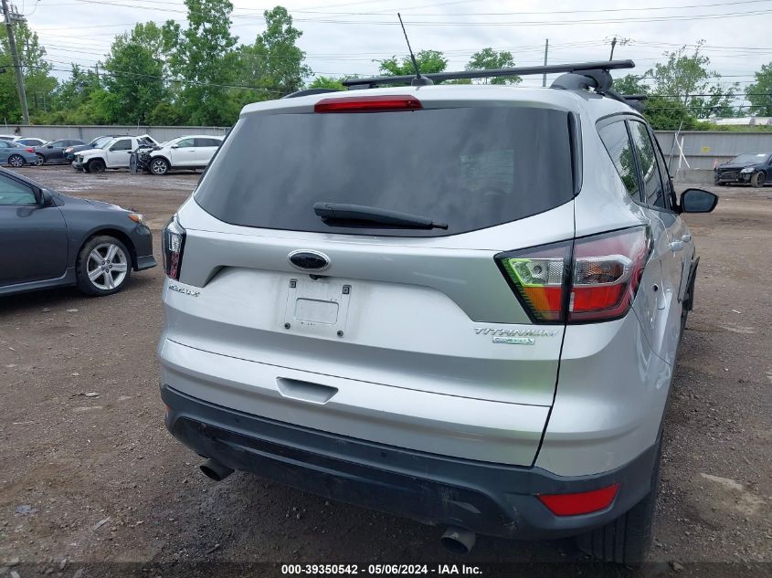 2017 Ford Escape Titanium VIN: 1FMCU0J9XHUD17556 Lot: 39350542