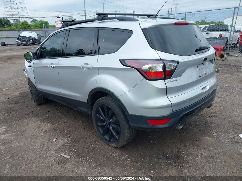 2017 Ford Escape Titanium VIN: 1FMCU0J9XHUD17556 Lot: 39350542