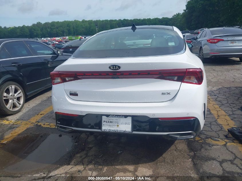 2021 KIA K5 EX - 5XXG34J26MG037636